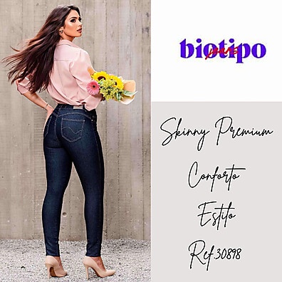 Jeans Skinny Biotipo: Conforto e Estilo!