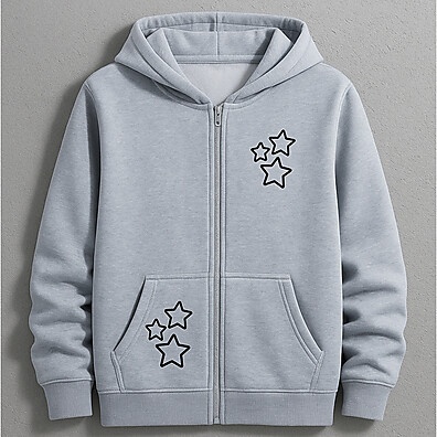 Moletom Oversized Estrelado: Conforto e Estilo!