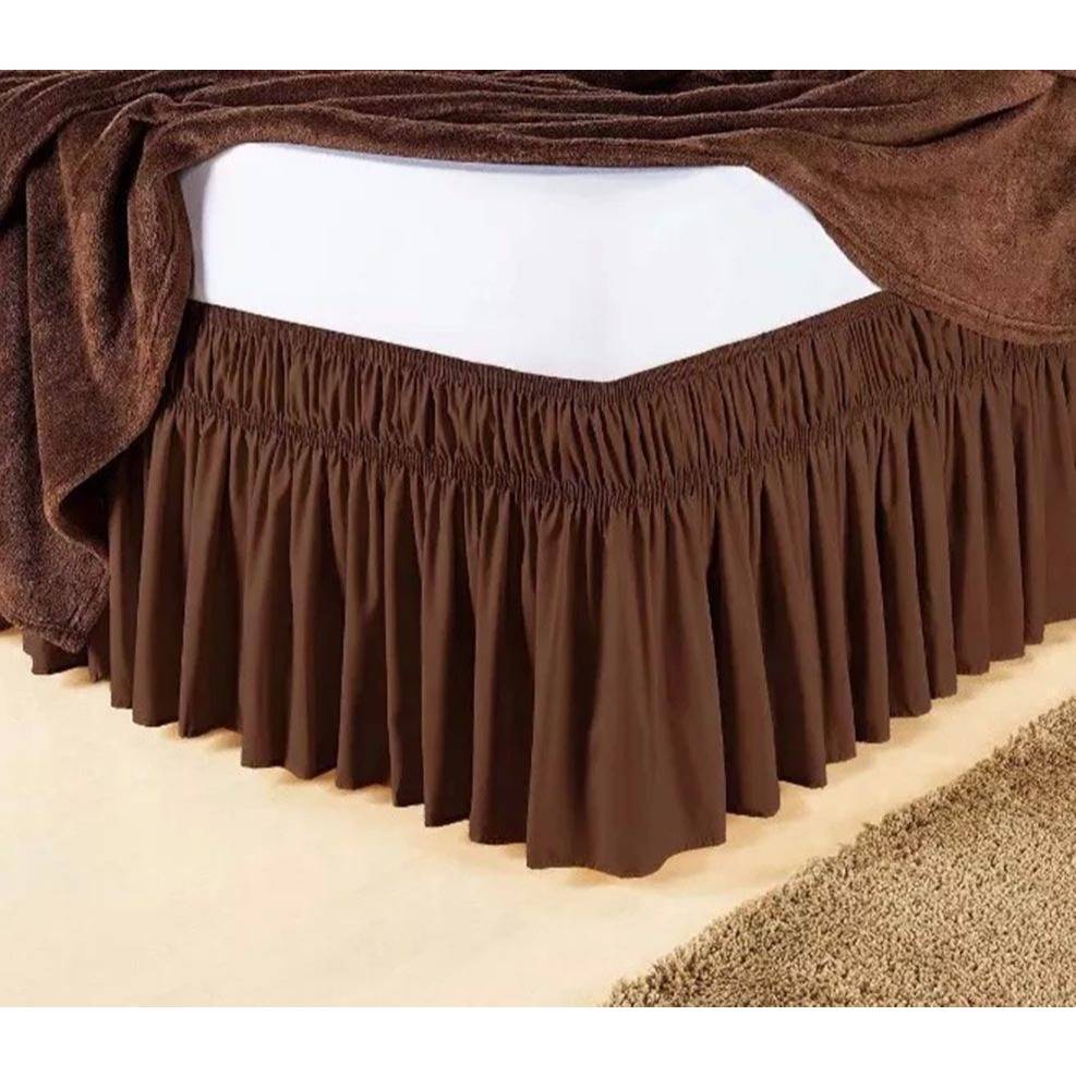 Saia Box Cama Casal Microfibra 170 Fios: Conforto e Estilo