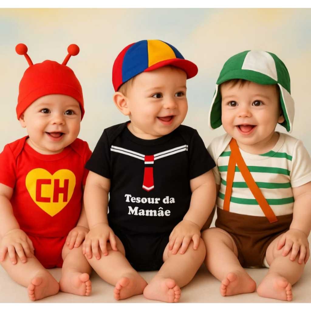 Body Bebê Temático + Touca para Mêsversário: Conforto e Estilo