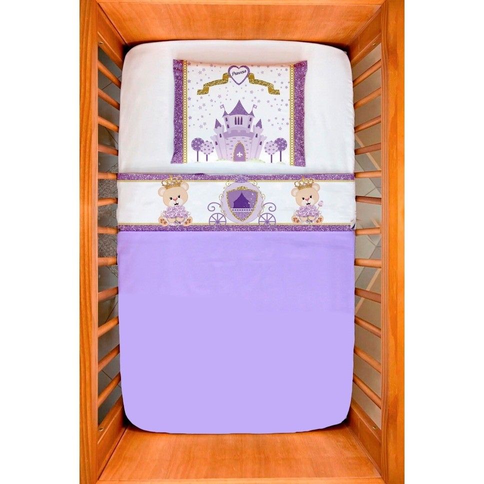 Kit Lençol Berço 3 Peças: Conforto e Estilo!