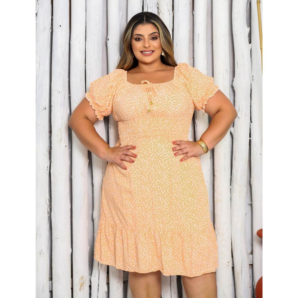 Vestido Floral Plus Size: Conforto e Estilo!