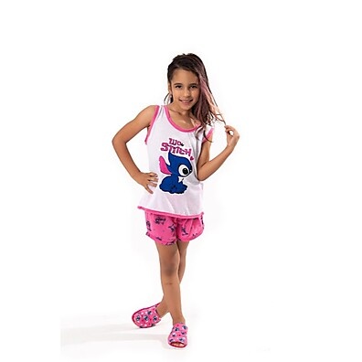 Pijama Infantil Stitch: Conforto e Estilo!
