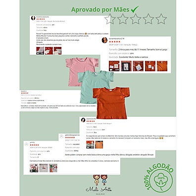 Camiseta Infantil para Prima Mais Velha: Conforto e Estilo