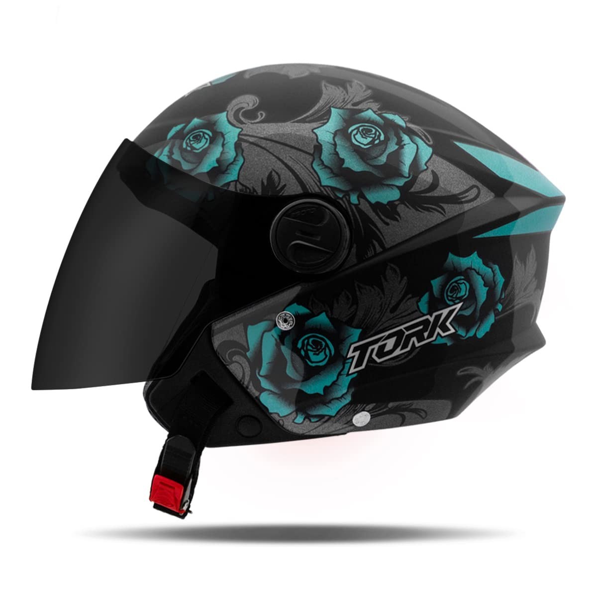 Capacete Aberto Pro Tork New Liberty 3 Flowers Azul Brilhante - Segurança e Estilo para Você!