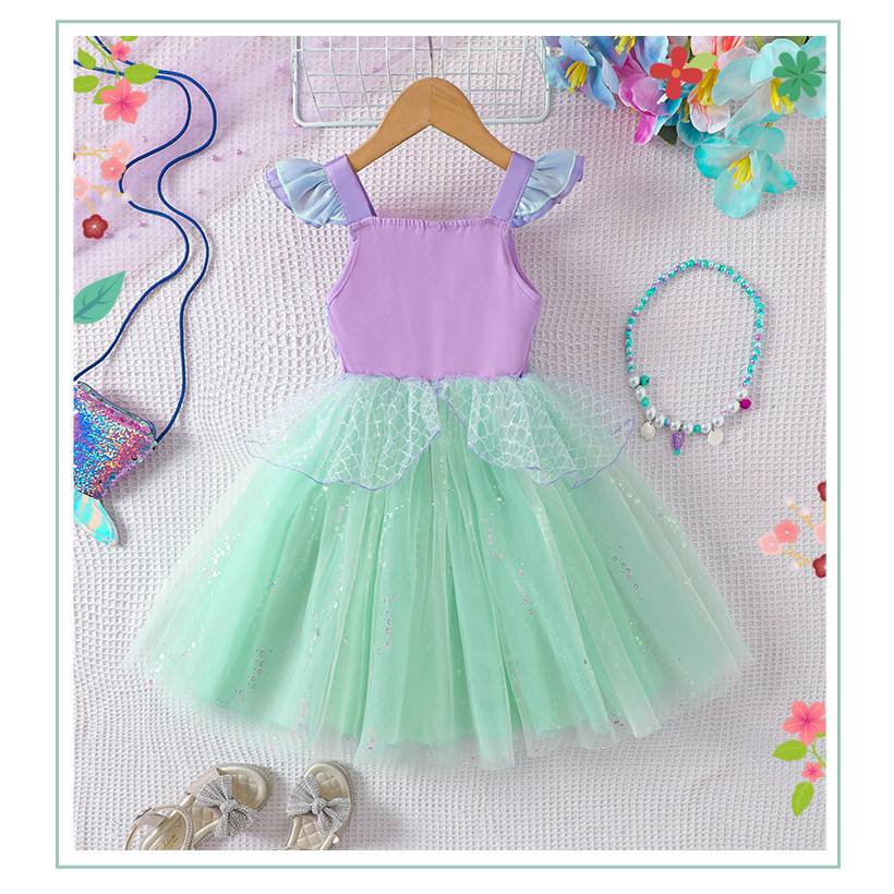 Vestido Sereia Infantil: Magia e Estilo!