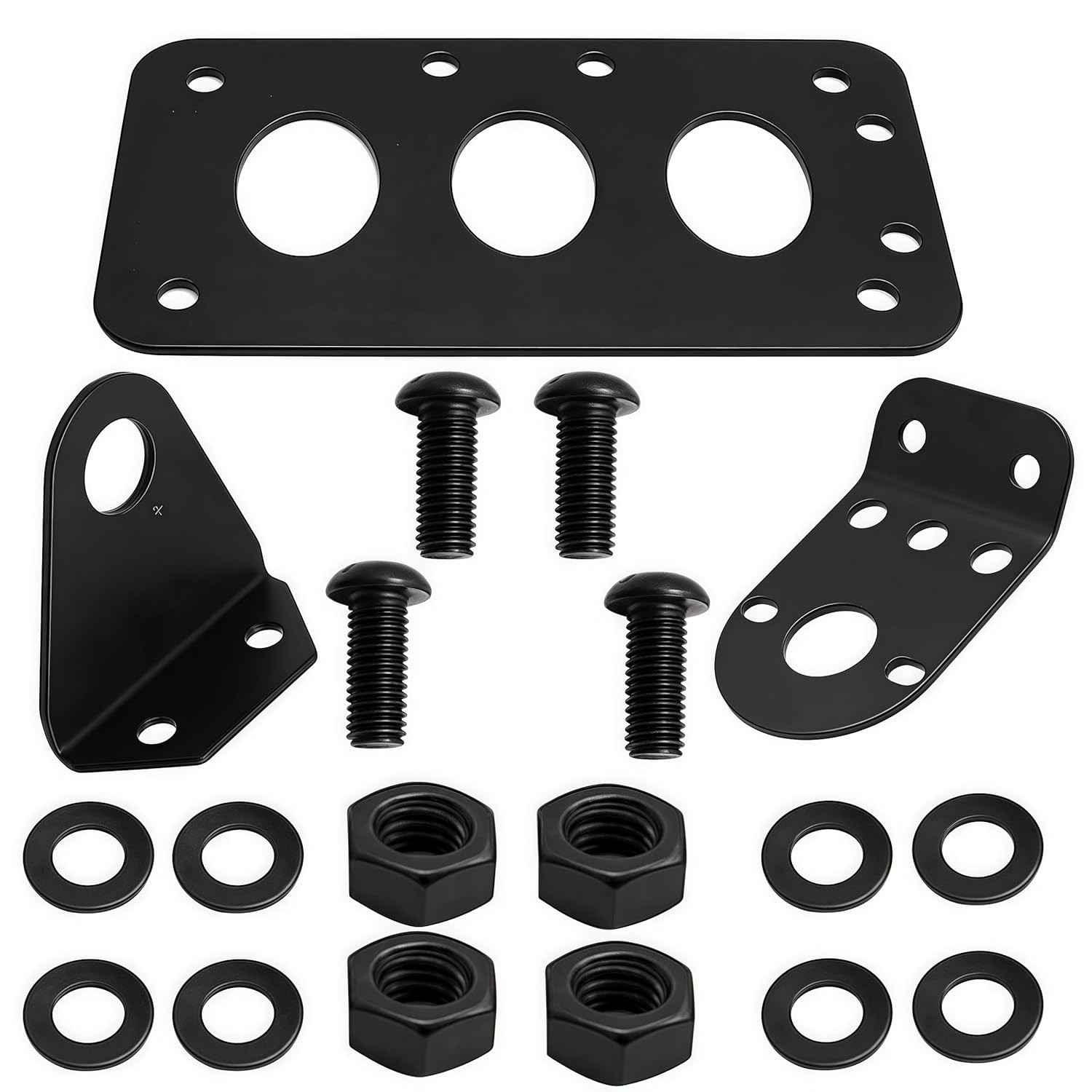 Suporte Lateral Universal para Placa de Moto: Estilo e Durabilidade para Harley, Yamaha, Honda e Mais!