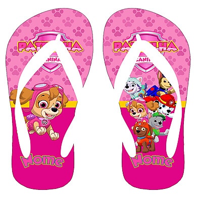 Chinelo Patrulha Canina Personalizado: Nome e Estilo!