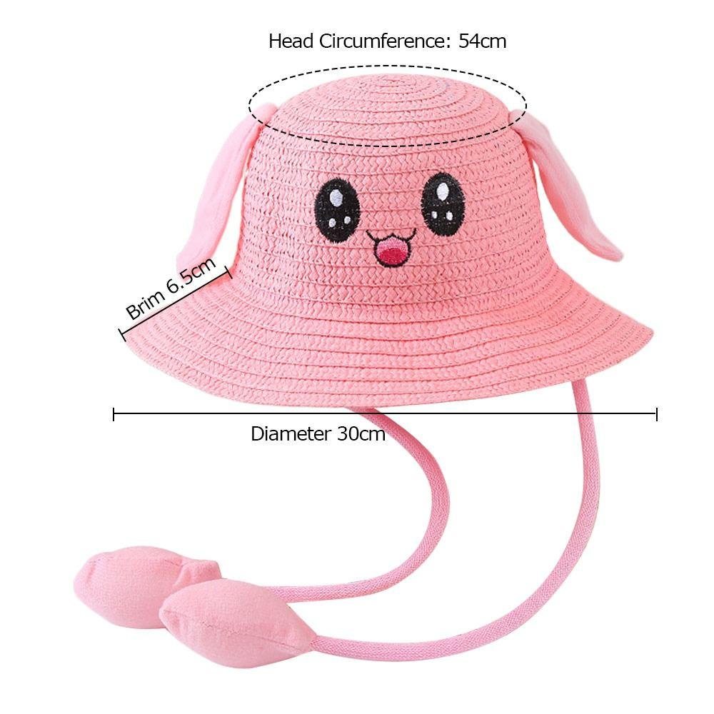Chapéu de Sol Infantil com Orelhas Respiráveis – Proteção e Estilo