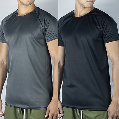 Kit 2 Camisetas Dry Fit Masculina - Treino e Estilo