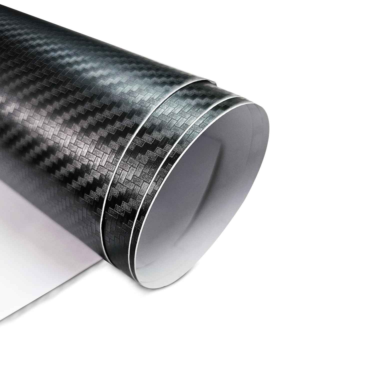Envelopamento Fibra de Carbono Preto 140x50cm: Estilo Esportivo e Proteção para Carros e Motos