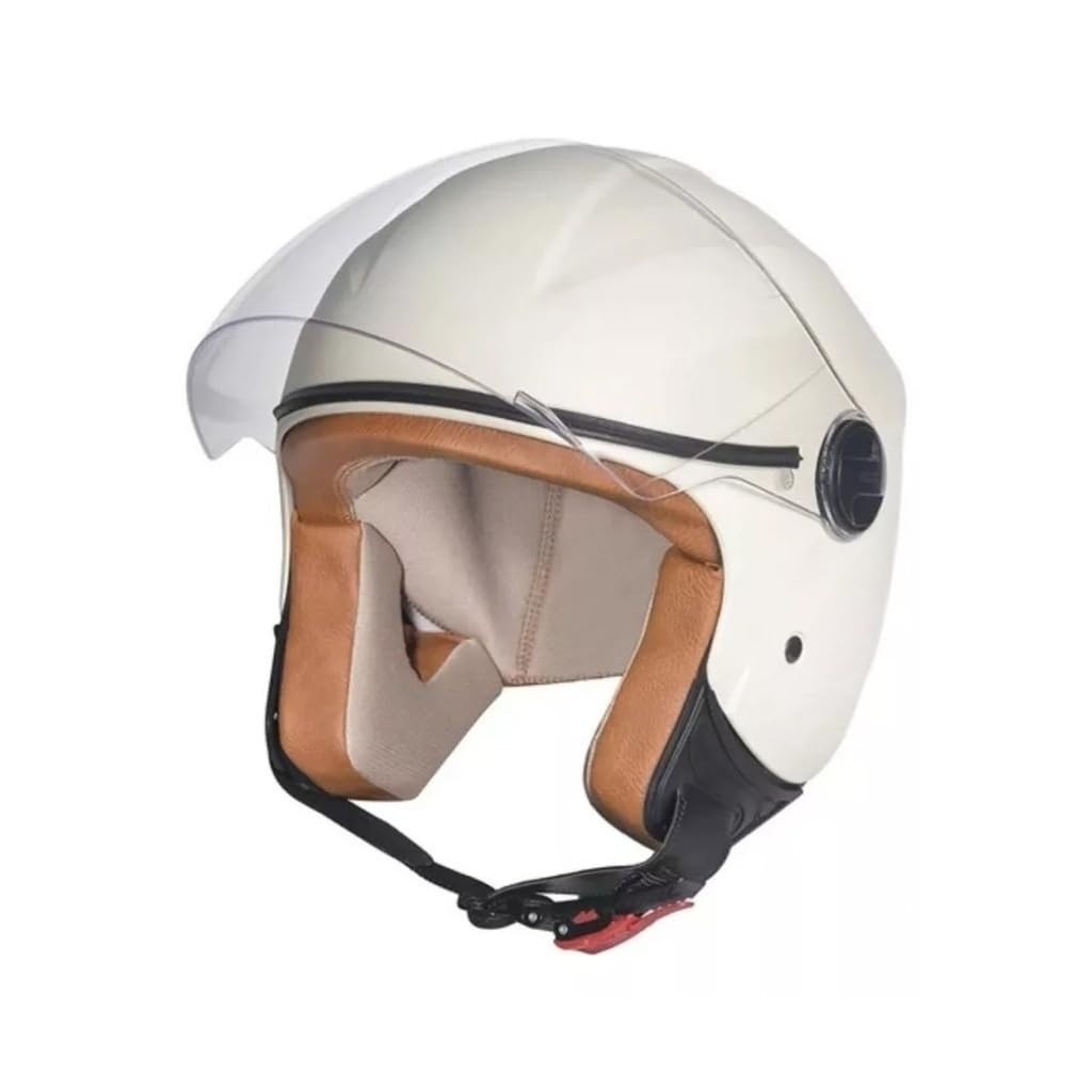 Capacete Moto Aberto Bege: Estilo, Segurança e Conforto para Todos os Seus Passeios