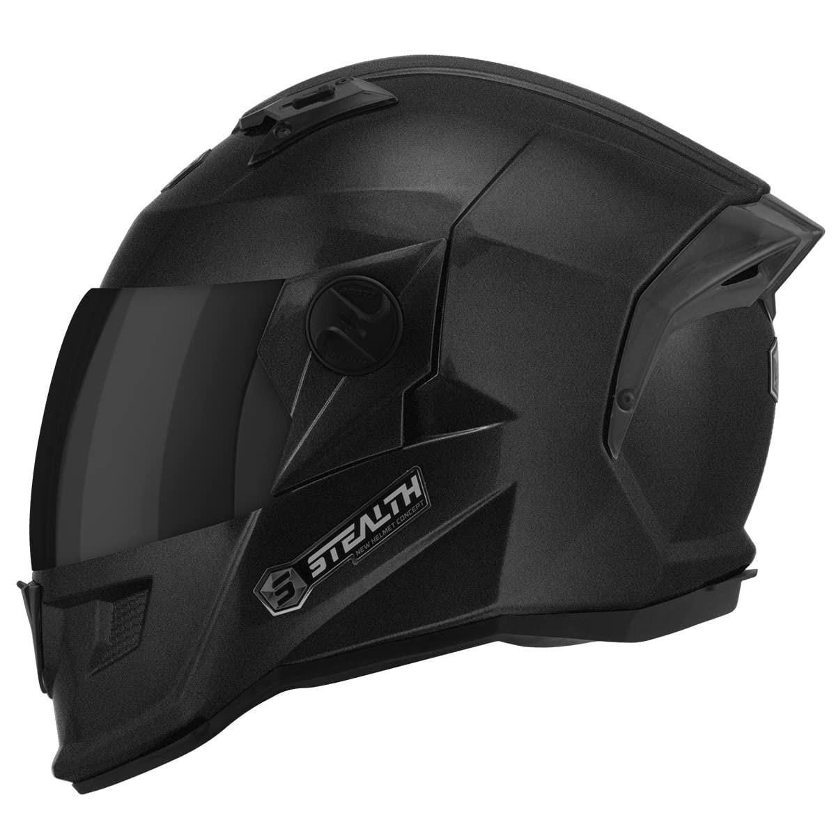 Capacete Fechado Pro Tork Stealth Solid Preto Brilhante - Segurança e Estilo para Sua Pilotagem