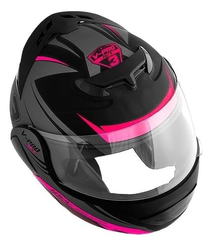 Capacete Escamoteável Pro Tork V-Pro Jet 3 Rosa - Segurança e Estilo para Você!