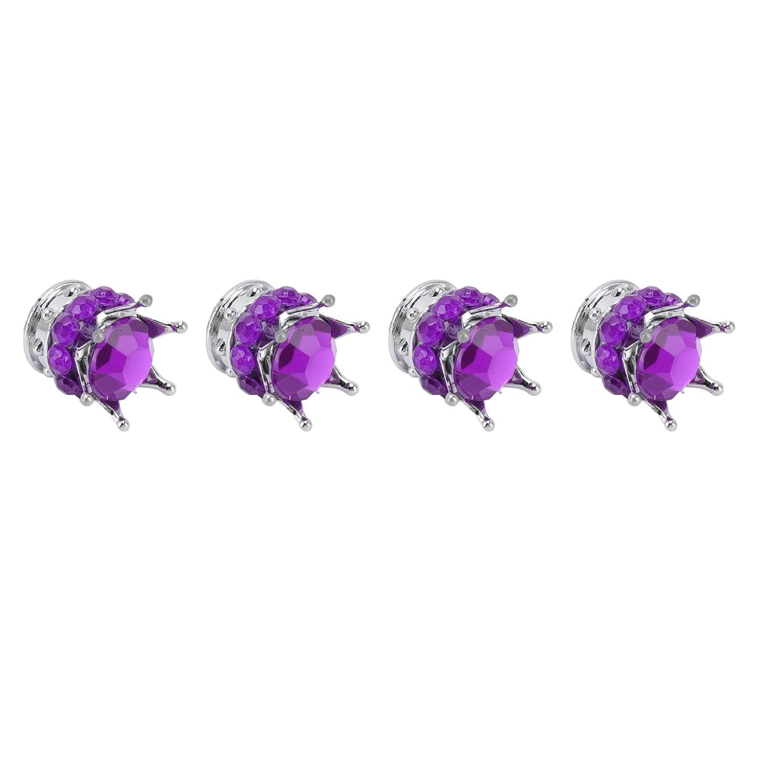 Tbest Tampas de Válvula Coroa Violeta: Estilo e Proteção Premium para Seu Veículo