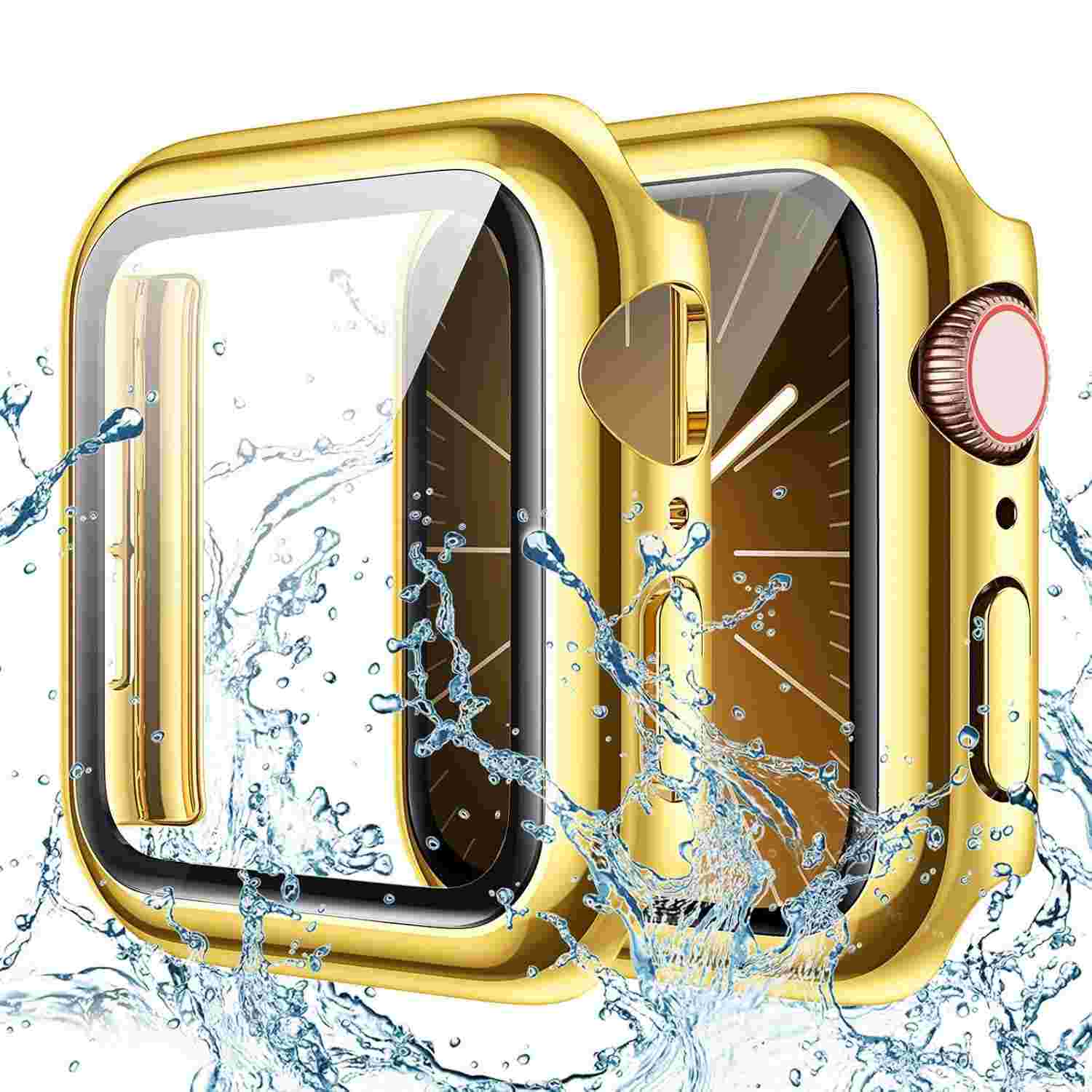 Capa Goton à Prova d'Água para Apple Watch 40mm - Proteção Total e Estilo para Séries 6/5/4, SE 3/2/1