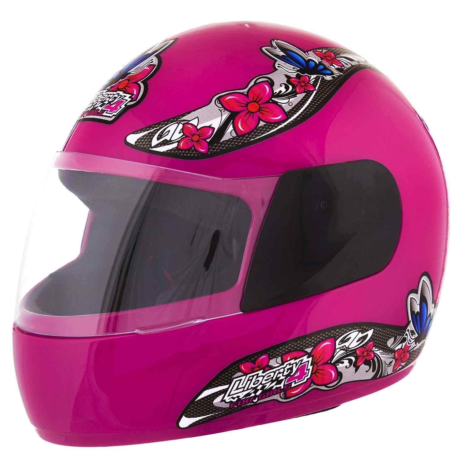 Capacete Fechado Pro Tork Liberty 4 Girls Rosa - Segurança e Estilo para Mulheres