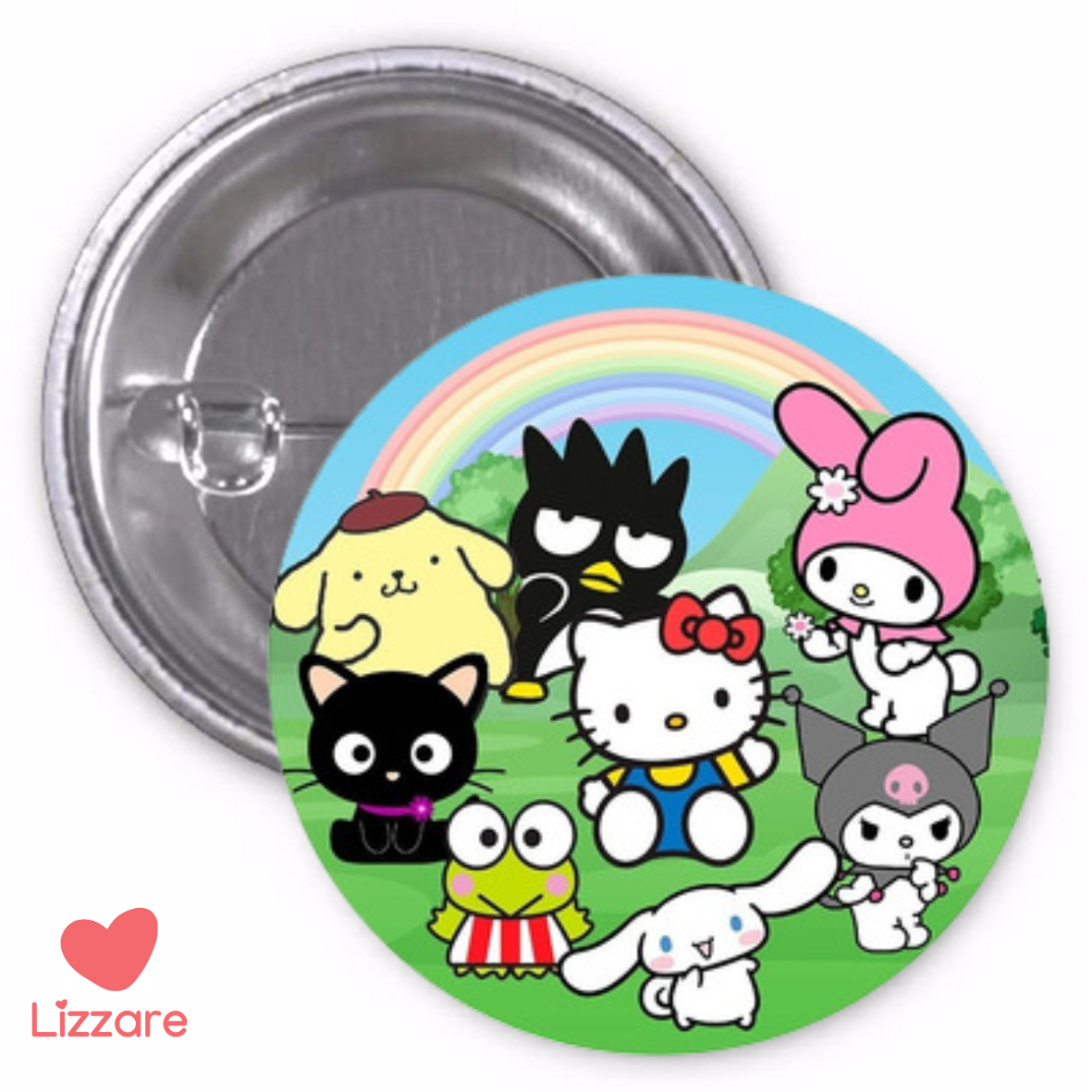 Botton Hello Kitty: O Broche que Vai Revolucionar seu Estilo