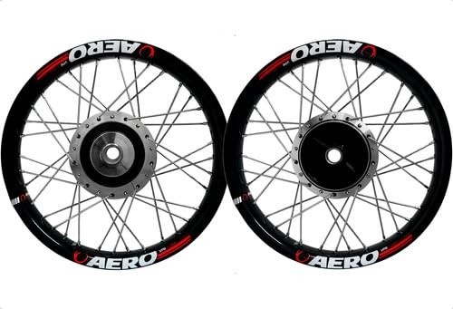 Par de Rodas Viper Aero 4mm: Performance e Estilo para sua Fan 150/160 Titan Start