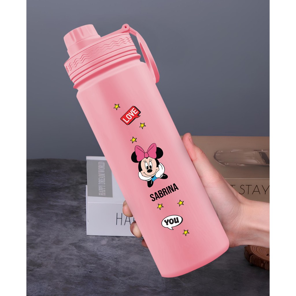 Garrafa Térmica Hello Kitty: Seu Nome, Sua Estilo! 💖