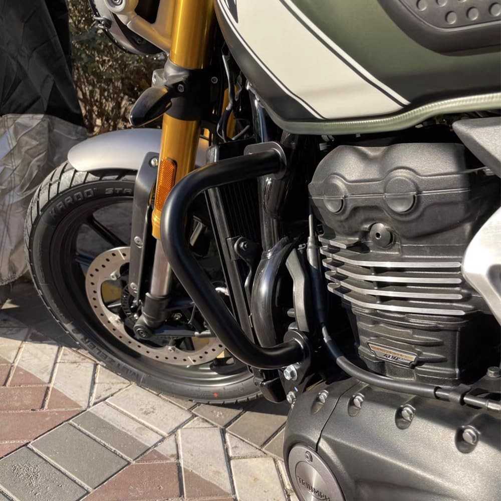 Protetor de Motor e Carenagem para Triumph Speed 400 / Scrambler 400 X 2024-2025 - Segurança e Estilo
