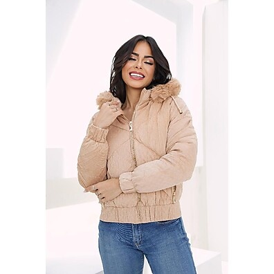 Jaqueta Puffer Feminina: Quentinha e Estilosa 💖