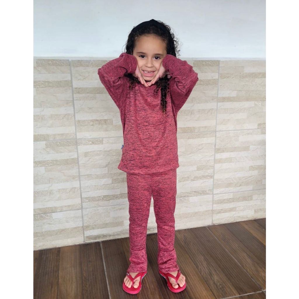Conjunto Infantil Flare: Quentinho e Estiloso!
