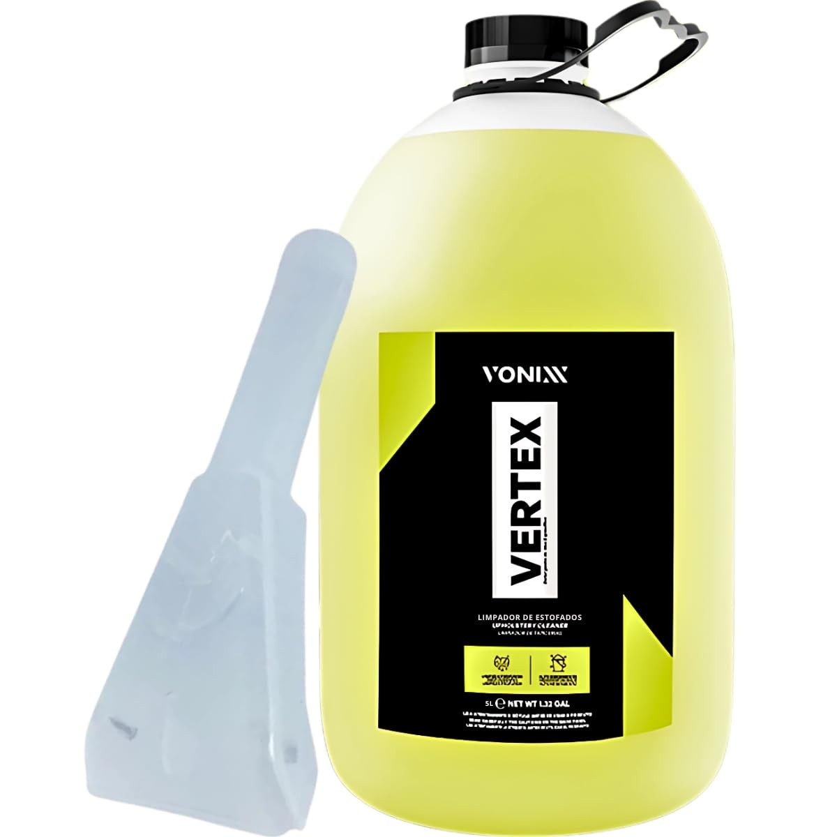 Kit Limpeza Profunda Estofados Vertex 5L + Extratora Detailer - Renovação Impecável!
