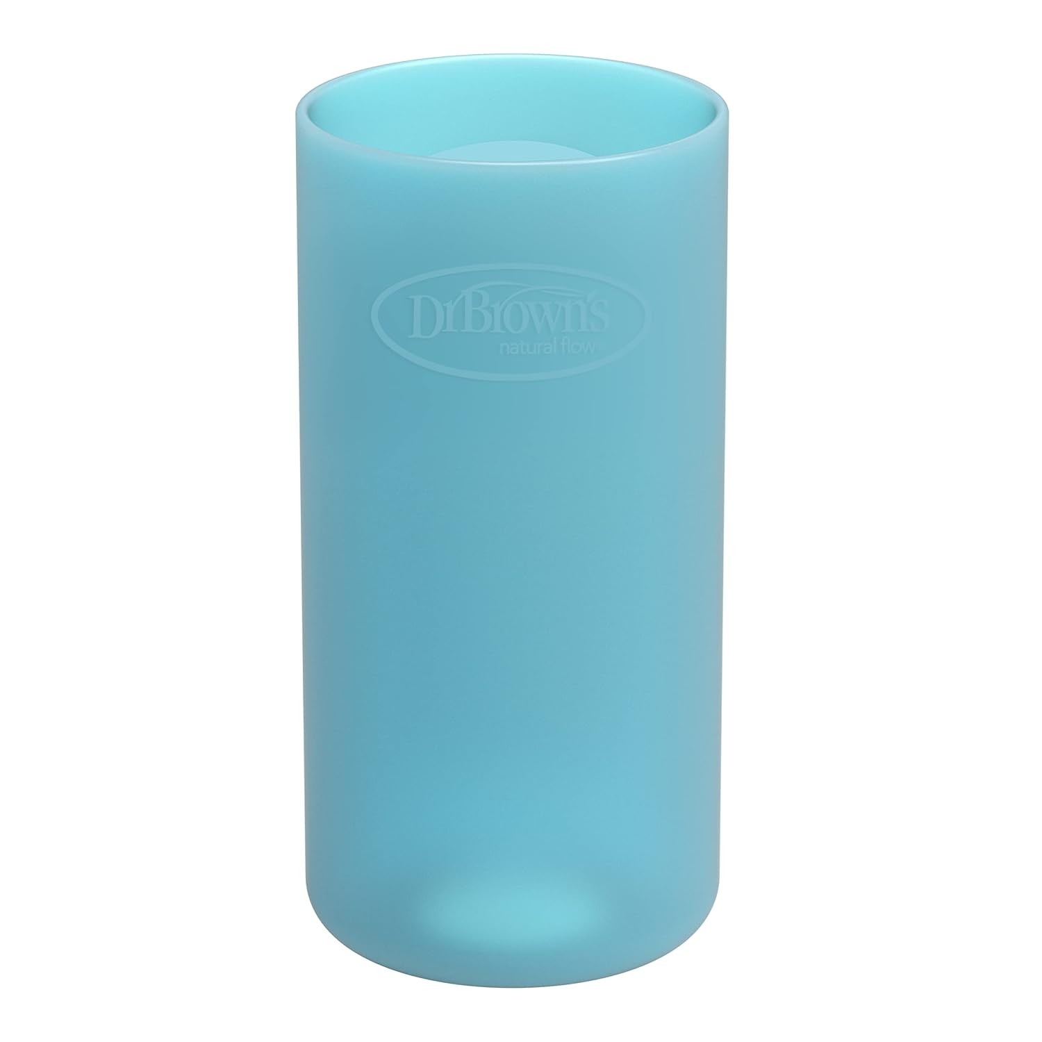 Dr. Brown's Manga de Silicone Azul para Mamadeira Estreita 227g - Proteção e Conforto para Bebês