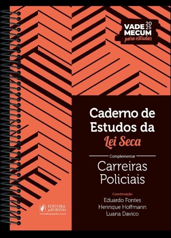 Caderno de Estudos Lei Seca Carreiras Policiais 9ª Edição (2025) - Preparação Completa