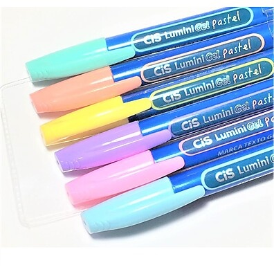 Caneta Marca Texto Pastel: Destaque Seus Estudos!