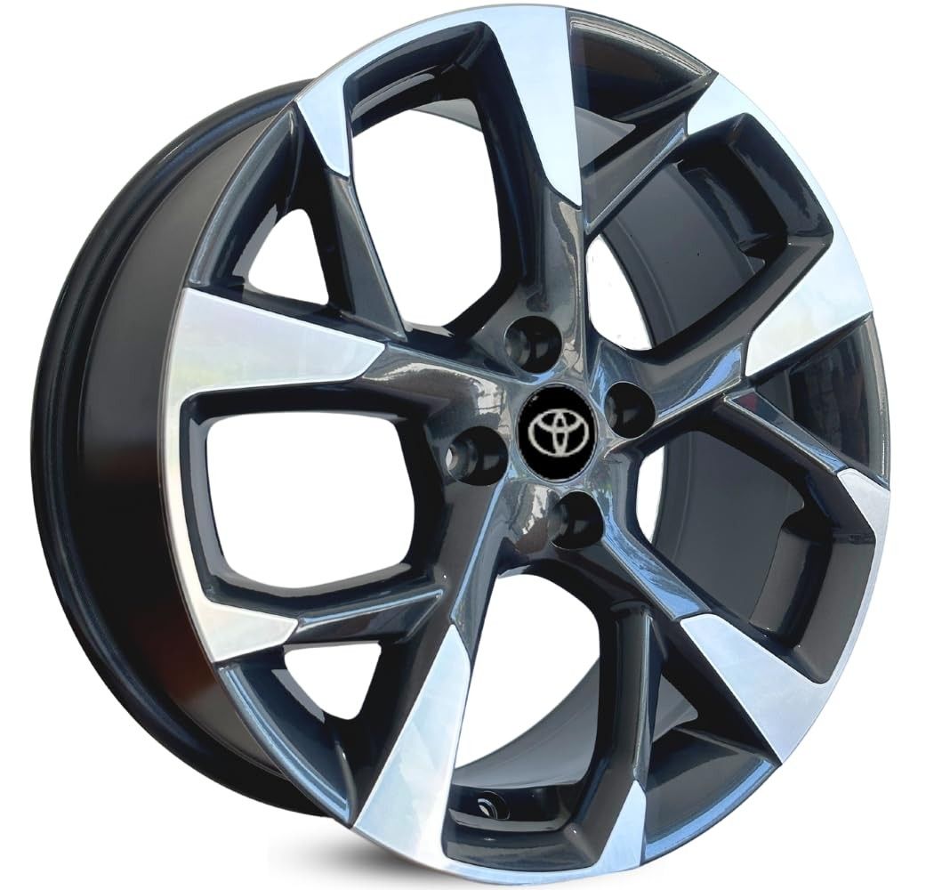 4 RODAS KR S47 YARIS, ETIOS/ARO 17X7 / (4X100) ET41 cor:Grafite Diamantada