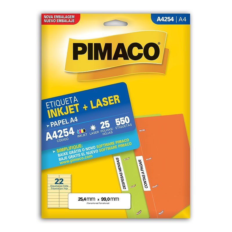 Etiquetas A4 Pimaco: Imprima Fácil e Organize!