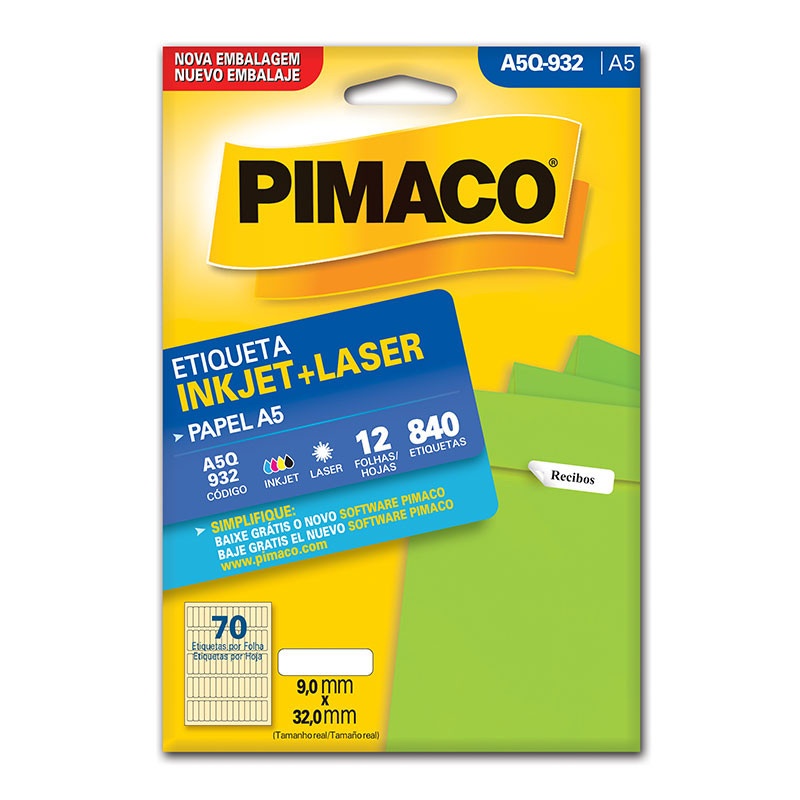Etiquetas A5 Pimaco: Imprima Fácil e Organize!