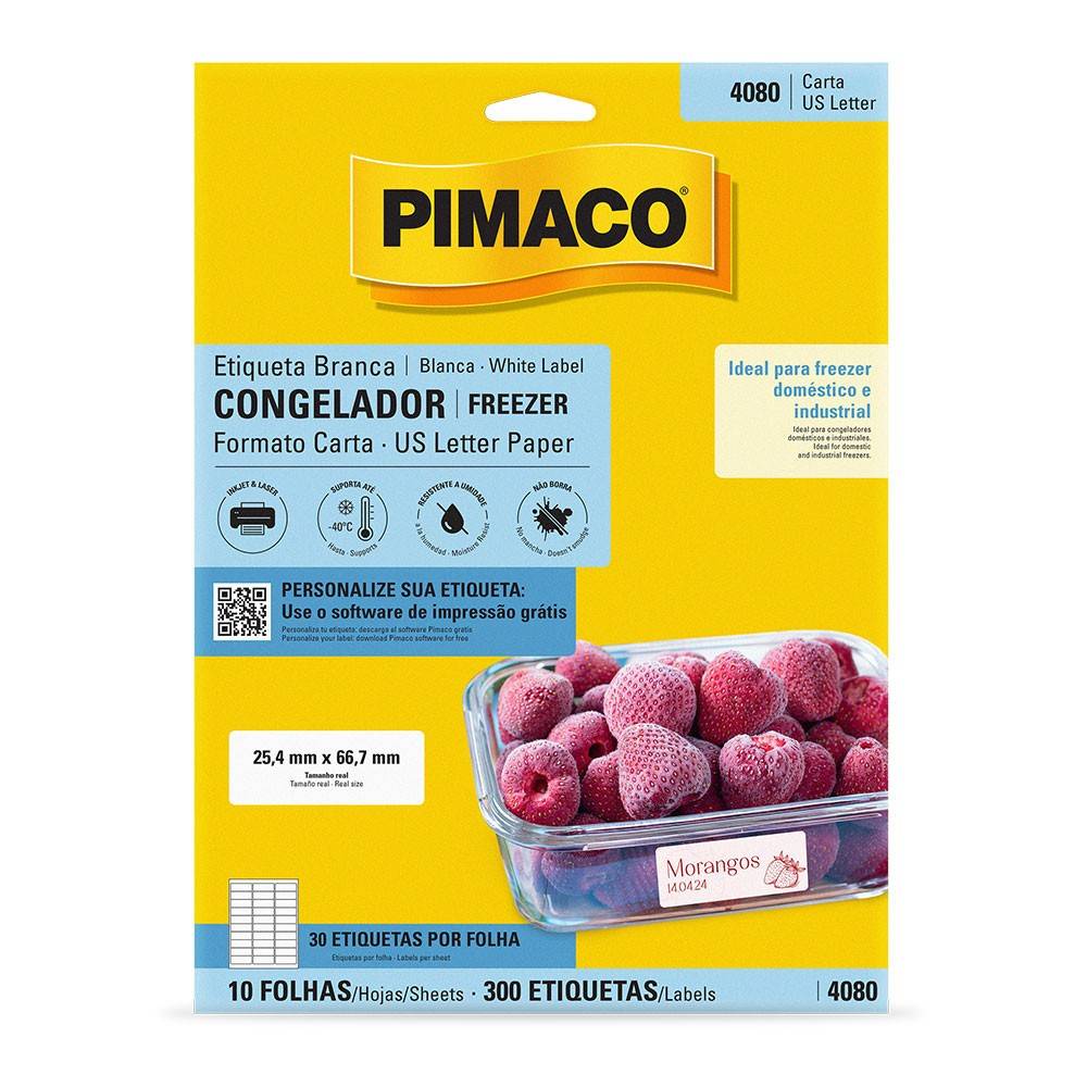 Etiquetas Freezer Pimaco: Organize e Identifique!