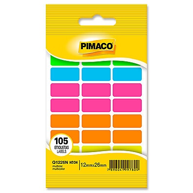 Etiquetas Neon Pimaco Q-1226N: Destaque!