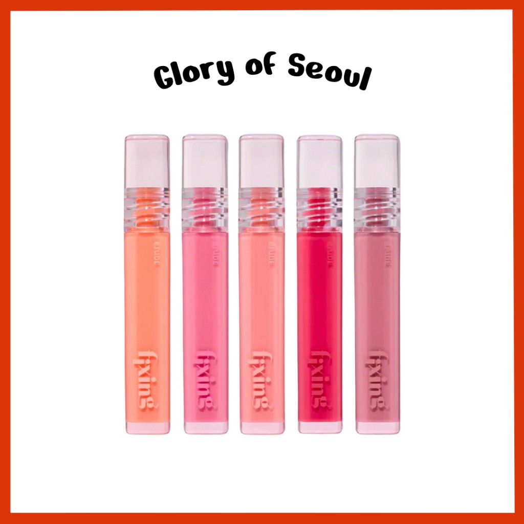 Etude House Glow Fixing Tint: Cores & Fixação!