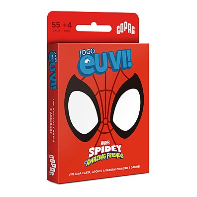 Eu Vi! Spidey: Jogo de Cartas Copag para Toda Família