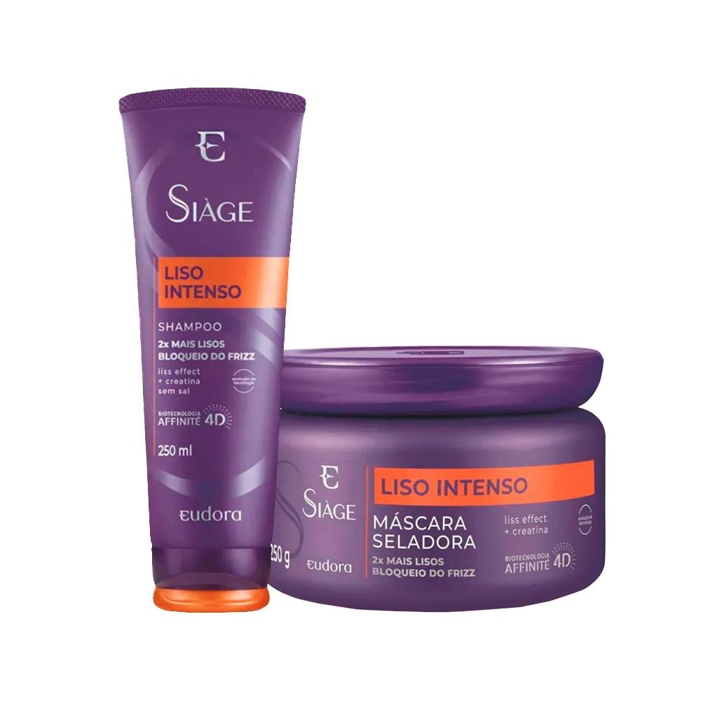 Eudora Siáge Liso Intenso 4D: Liso Perfeito!
