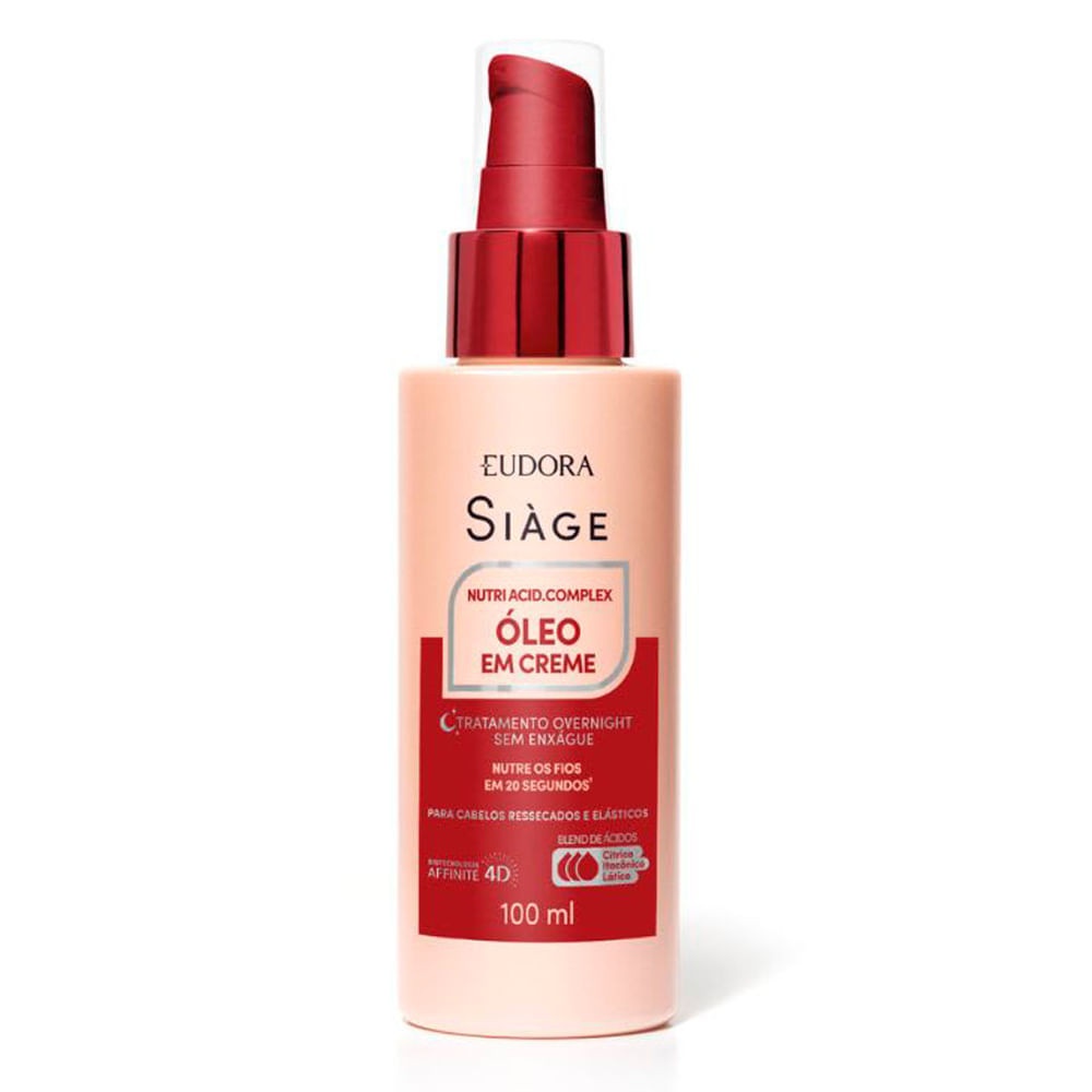 Eudora Siàge Nutri Acid: Óleo em Creme 100ml