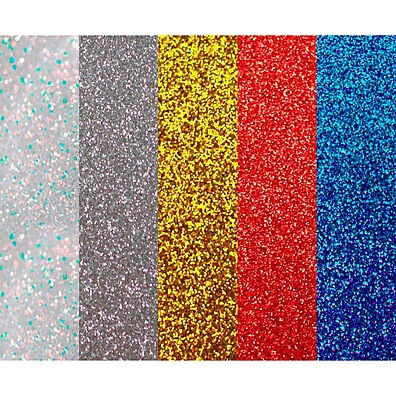 EVA Glitter 40x60cm 2mm – 5 Cores Sortidas por R$59,90