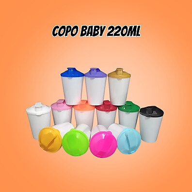 Copos BABYSHAKE 220ml Personalizados – Lembrancinhas Únicas para Qualquer Evento