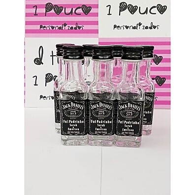 Mini Whisky Personalizado: 20 Garrafinhas Exclusivas!