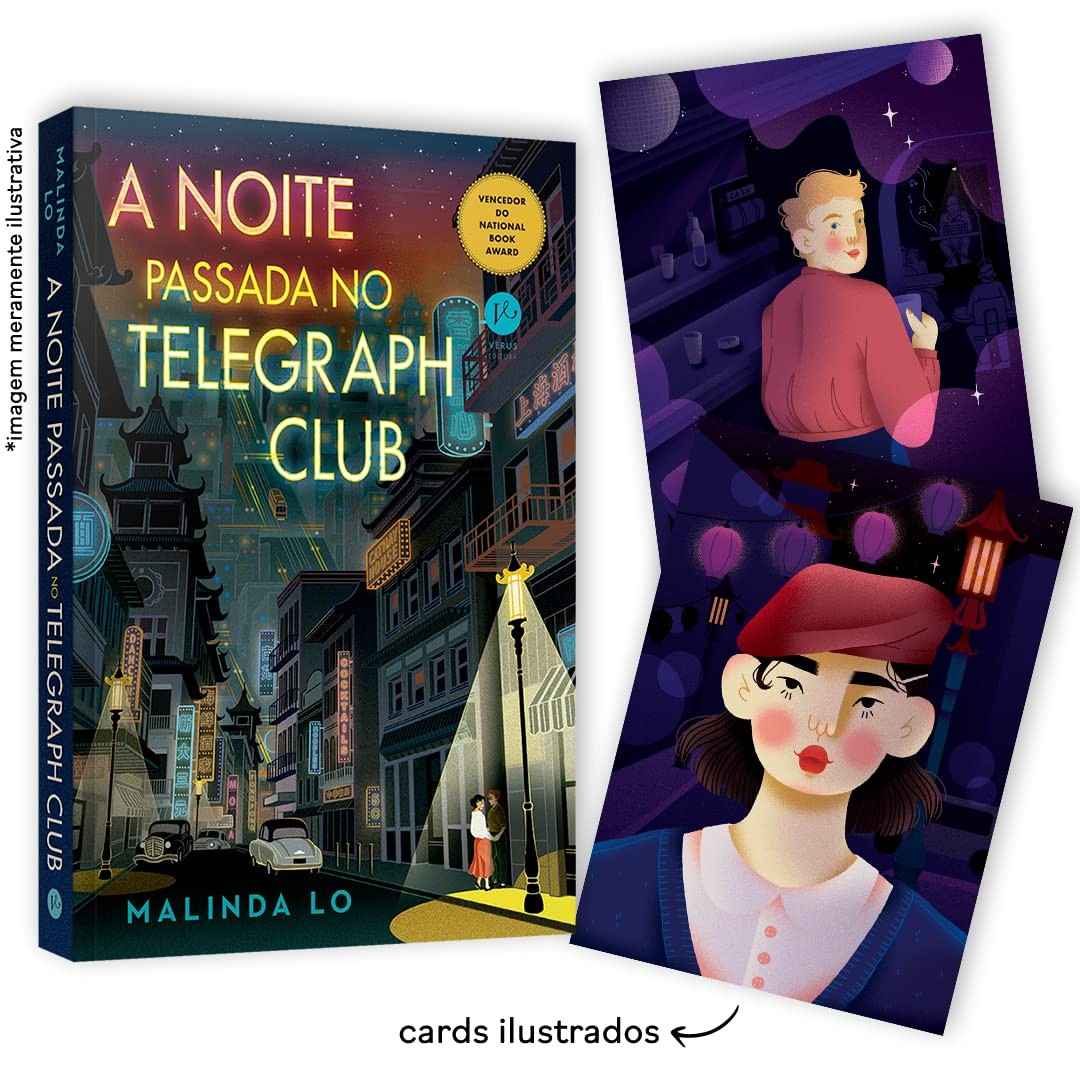 A Noite Passada no Telegraph Club: Romance Histórico Premiado + Cards Exclusivos