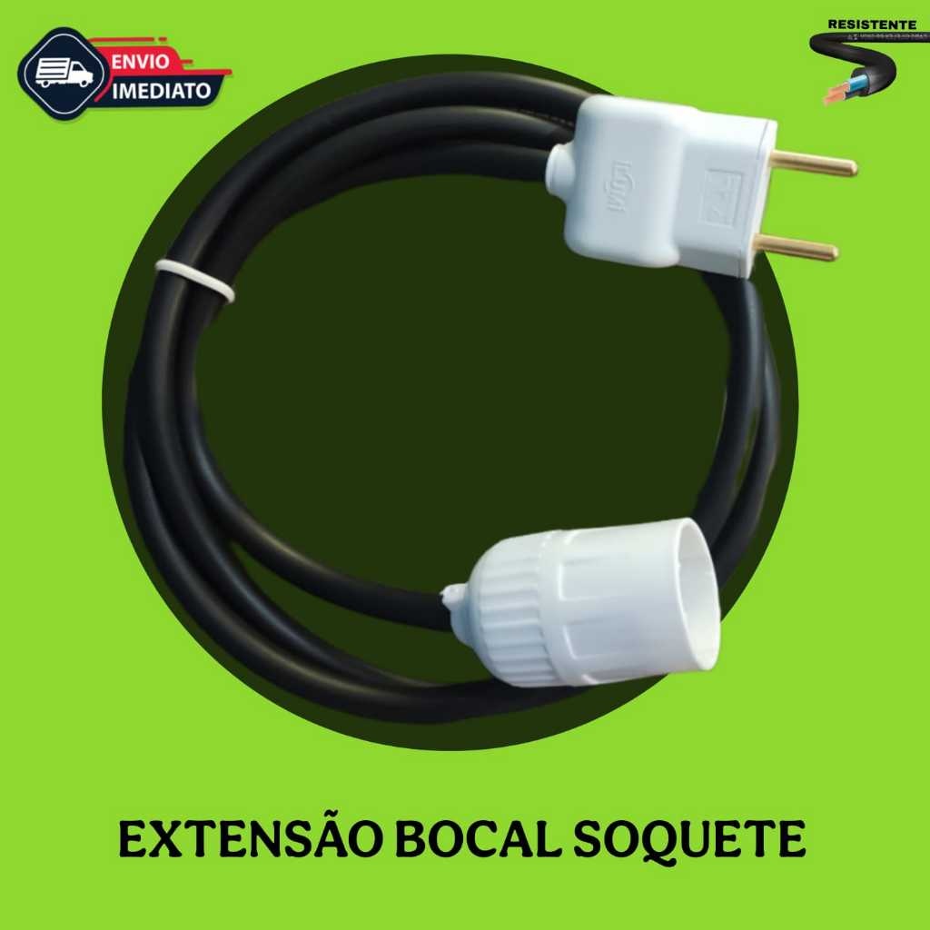 extensao-bocal-e27-bivolt-10a-iluminacao-flexivel-e-segura
