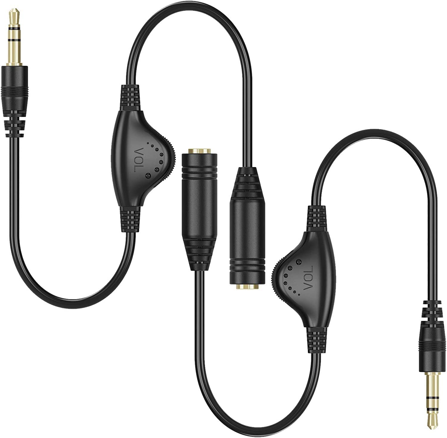 Cabos de Extensão de Áudio 3.5mm PChero: Liberdade e Controle de Volume para Seus Dispositivos