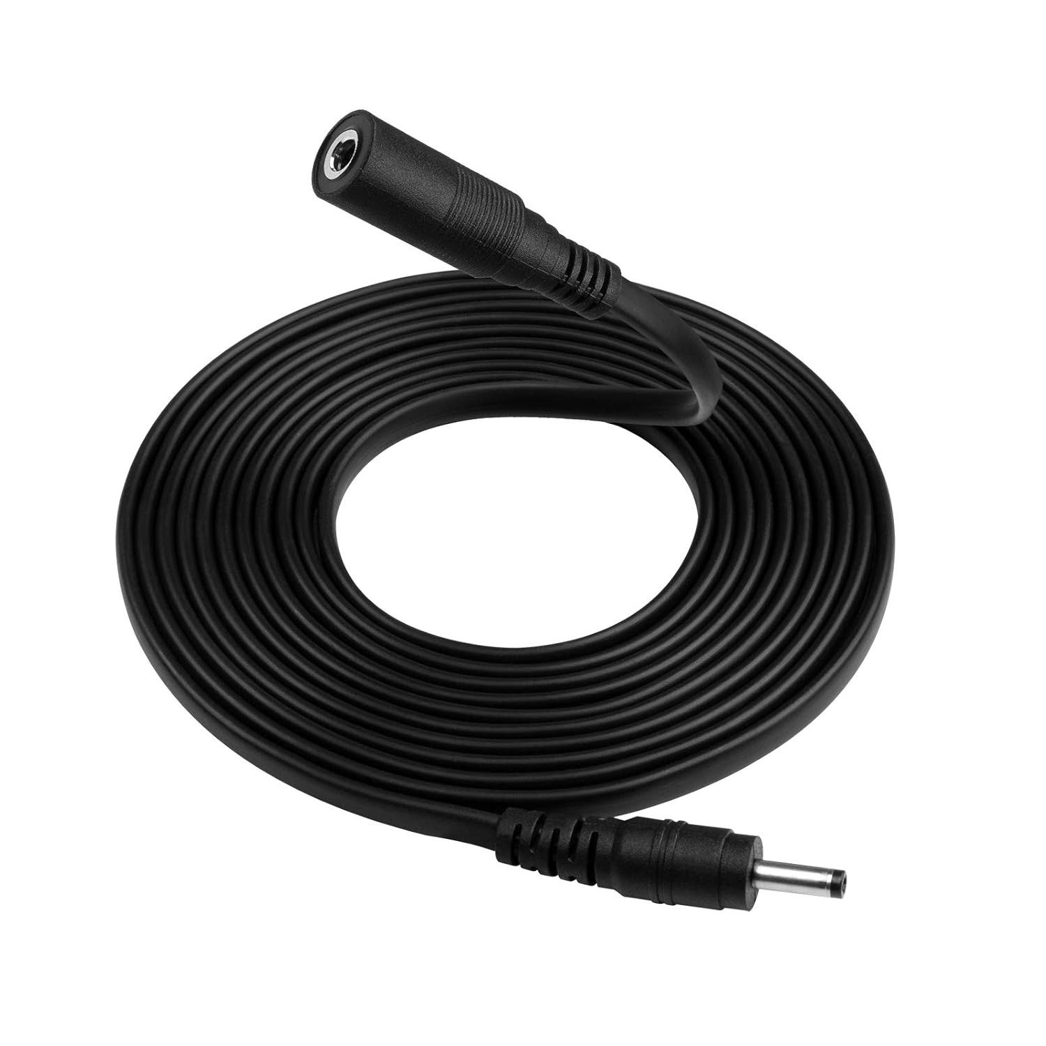 Cabo Extensor 3m para Alexa Dot 3ª/4ª Geração, Show 5, Spot - Plugue CC Plano Longo