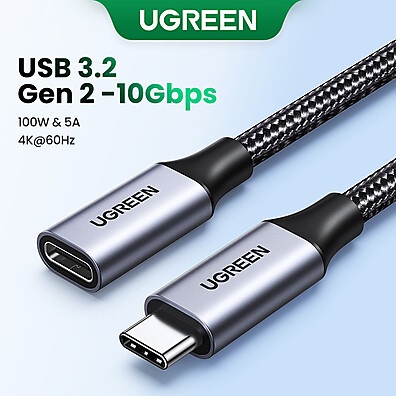Extensor USB-C Ugreen 10Gbps: Mais Conexões!