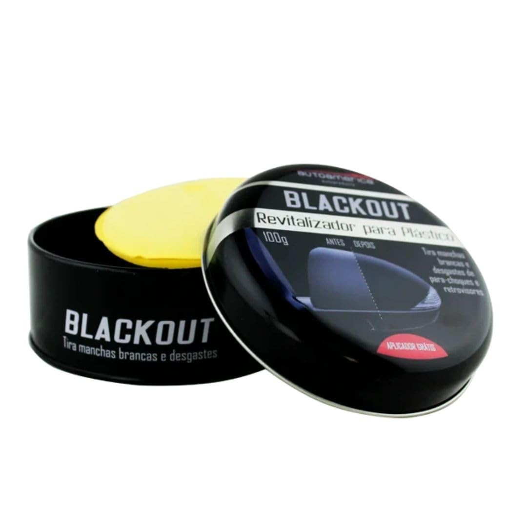 Blackout Revitalizador de Plásticos Externo 100g Autoamerica