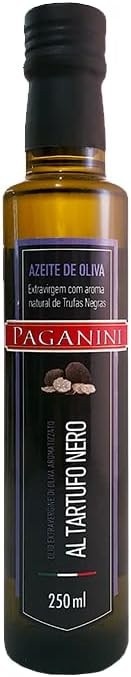 Kit 2X: Azeite Extra Virgem Al Tartufo Nero Paganini 250ml